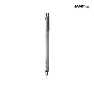 라미 만년필 로고 브러쉬드 스틸 무료각인 무료배송