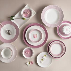 [한국도자기]코지 핑크 4인 홈세트 21p