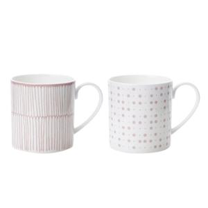 [한국도자기]레트로핑크 머그세트 2p