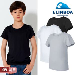 [엘인보아] 남아 기능성 냉감 반팔 런닝 3종세트
