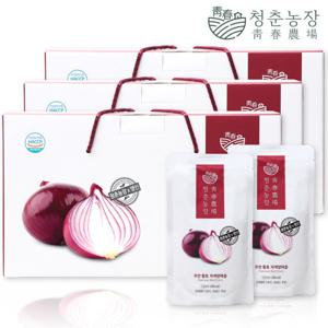 청춘농장 무안 자색 양파즙 3박스 총 90포