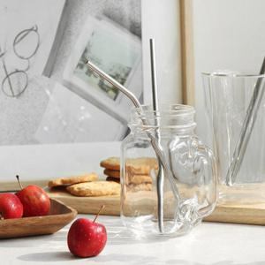 스텐레스 빨대세트 혼합 3p / 일자형,커브형,청소솔