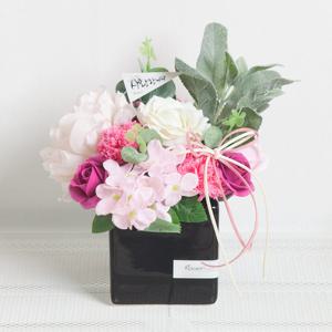 실크 카네이션 화분Aset 23cm (3컬러) 조화 어버이날 스승의날 선물