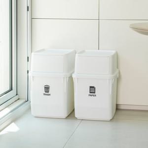 내츄럴 분리수거함 35L 2P