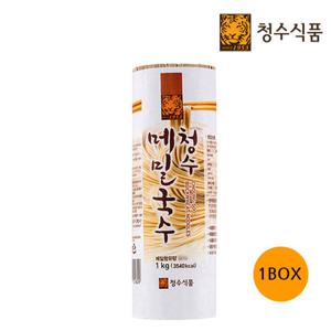 [청수식품] 청수 메밀국수 10인분(원통) 1kg x 15개