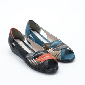 [퀸메리즈]엘샤드 토오픈 여성플랫/여성샌들/국내생산 QM190413