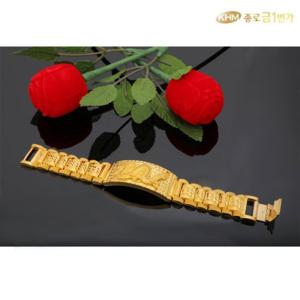 남자팔찌 순금 24K 주얼리 75g 용컷팅 체결고리무료 배송무료