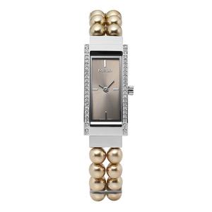 MISAKI QCRWDELIGHTPEARLBR (DELIGHT PEARL BRONZE) 진주 시계