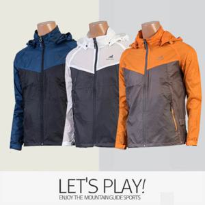 [마운틴가이드]봄여름 등산복/남성경량바람막이자켓 WFM-J92-301