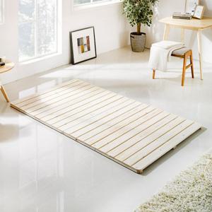 [가구야] 싱글 / 삼나무 원목깔판+본넬매트리스