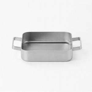 [JAJU/자주] 스텐 인덕션겸용 정사각팬_25x25cm