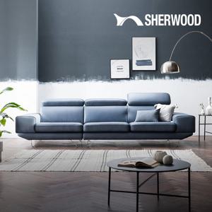 [쉐우드]마틴 4인 천연통가죽 기능성 소파