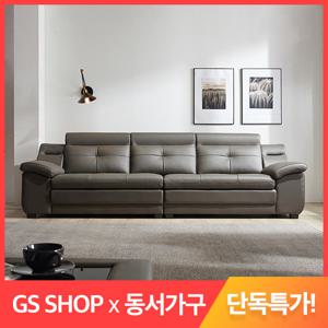 동서가구 루엘 4인 천연가죽 소파 DF640522