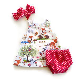 [엠케이] 초원 아기 원피스 3종세트(0-24개월) 203849