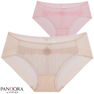 판도라by비비안 시스루 셔링 헴라인 누디팬티 ppt7001