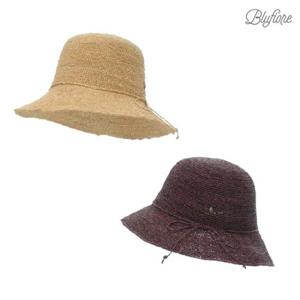 [블루피오레] 라피아 빈티지컬러 벙거지모자 BFH463