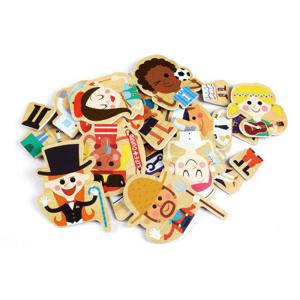 [노리터보드] 유아 자석 놀이 학습 교구 퍼니퍼즐 직업