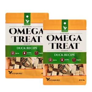 펫보타닉스 헬씨 오메가트릿 오리 340g x 2개 애견간식