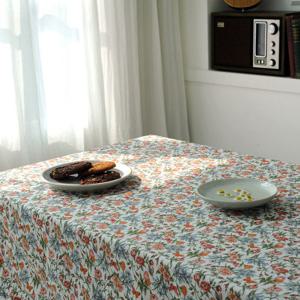 [하임앤하임] 루핀 아이보리 레이스 식탁보-6인용