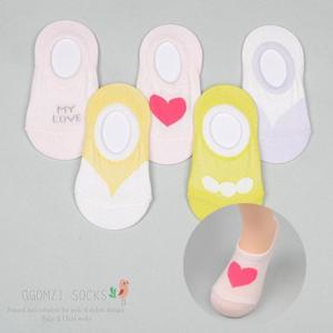 [꼼지]Y웬디망사덧신(5족) 유아 아동덧신