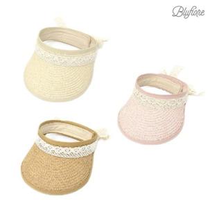 [블루피오레] 아동 레이스 밀집 썬캡모자 BFHK012