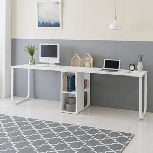 [리버퍼니쳐] 와스디 2인용 2200 오픈 책상 세트