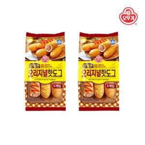 오뚜기 맛있는 오리지널 핫도그 400g x 2 (10개입)