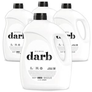 답이답이다 베이킹소다 25無 일반드럼겸용 액체세제 3L 용기 X 4