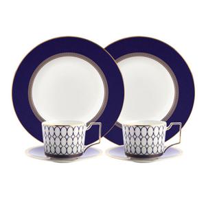 [웨지우드] 르네상스골드 2인 티세트 D