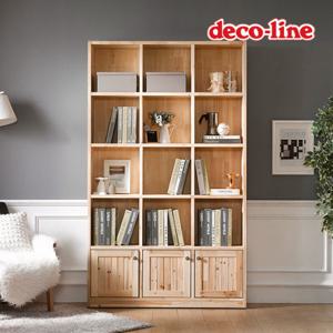 코넬 에코 24T 도어 원목 책장 5단 120cm DDR033C (착불)