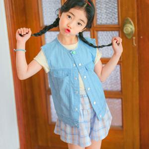 [아이러브제이] 여름 텐텐 데님 베스트 JPUOU05-WA1C