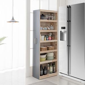 [리버퍼니쳐] 클라인 원목 슬라이딩 틈새장 300