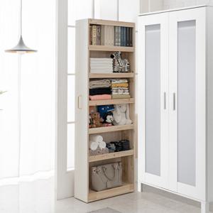 [리버퍼니쳐] 클라인 원목 슬라이딩 틈새장 200