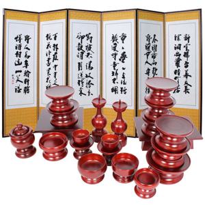 [남원공방] 간소 제기세트 21P+6폭병풍