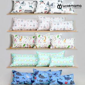 와이즈마마 무형광 풍기인견 아기 여름 베개2040(편백메밀) 모음