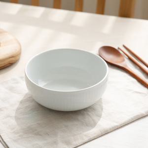 체스키포슬란 프라하화이트 대접 K067