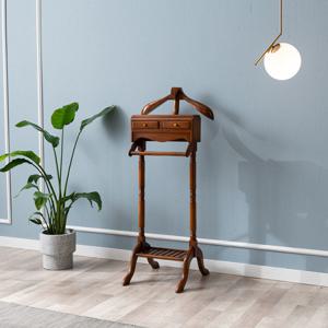 [더리체] 수입엔틱 프렌디 선반 양복걸이행거