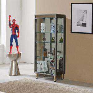 모던라인 미타리움 C형 500 4단 유리 장식장