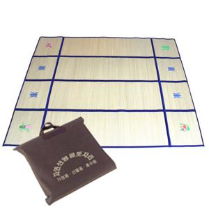 [대숲맑은] 왕골 보료 돗자리 중 4단 접이식 200-250+커버포함