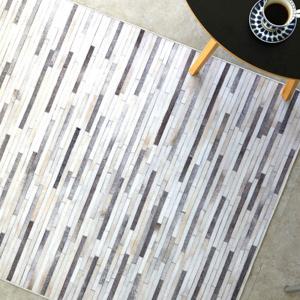 [바이빔] 패치워크 플랫우븐 송치 프린트 카페트 100x150