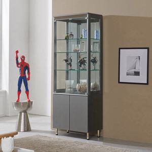 모던라인 미타리움 D형 700 5단 유리 장식장