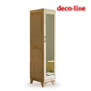 데코라인 코넬 수 400 전신거울 원목 옷장 DFM029C (착불)