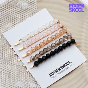 [엣지스쿨]크리스탈 일자 헤어핀_KH0325