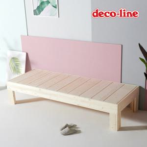 데코라인 코넬 니즈 300 원목 베드벤치 침대 DDR042C (착불)
