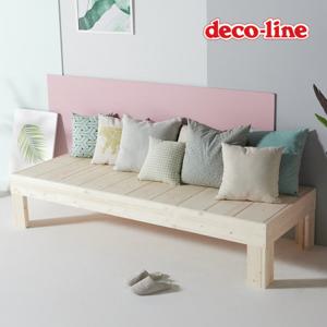 데코라인 코넬 니즈 400 원목 베드벤치 침대 DDR043C (착불)