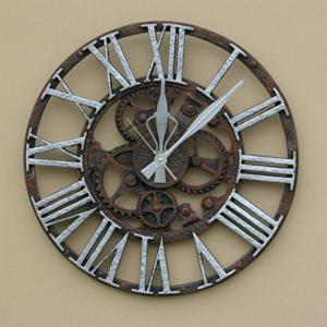 [미소비즈] 청사초롱 톱니바퀴 시계