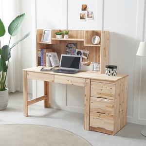 동서가구 삼나무 원목 편수책상 세트 DF912077