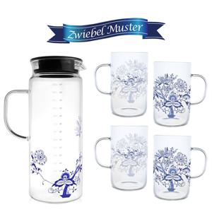 쯔비벨무스터 썸머 글라스 물병&컵 5종세트