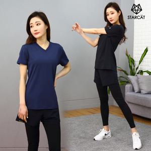 빅사이즈 요가복세트 필라테스복세트 운동복TS04PT03WW4