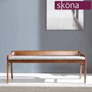[스코나]노르덴 원목 벤치 1350